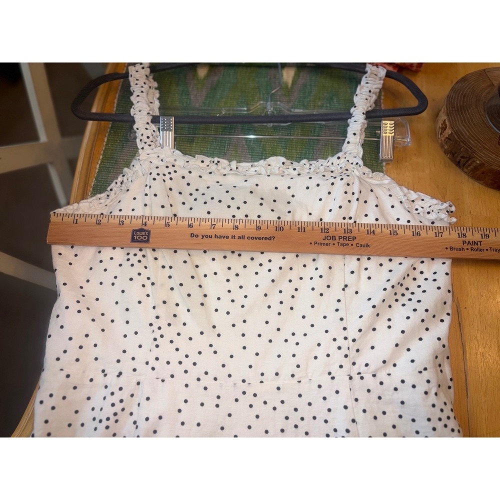 Romantic Polka Dot Smocked Mini Dress Cottagecore Summer Urban Outfitters NWT - Picture 9 of 12